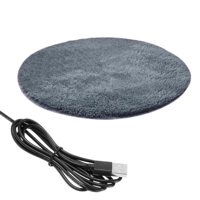 Elektrische Heizdecke für kleine Hunde – Wasserdichtes Plüsch Pad, USB Aufladung, 28 °C 7