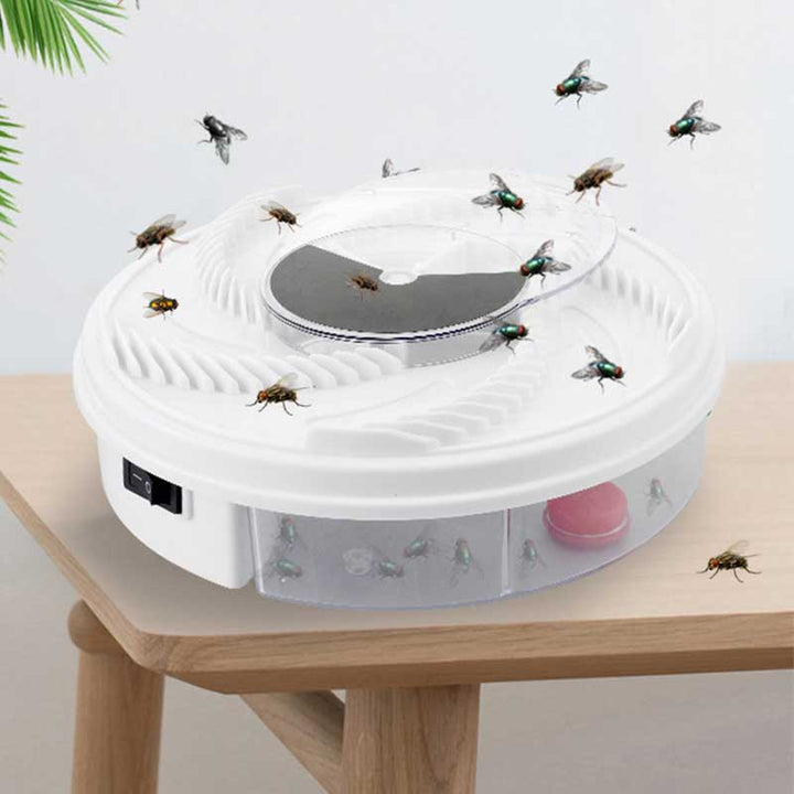 Elektrischer Fliegenfänger mit Drehsystem – BuzzTrap 0