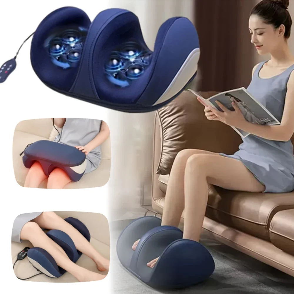 Elektrisches Fuß- und Beinmassagegerät mit Shiatsu und Wärmefunktion 0