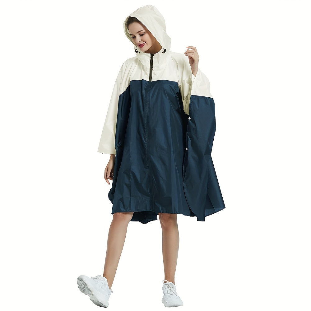 Elin – Nepremokavý pršiplášť s kapucňou – Na daždivé dni a outdoorové dobrodružstvá