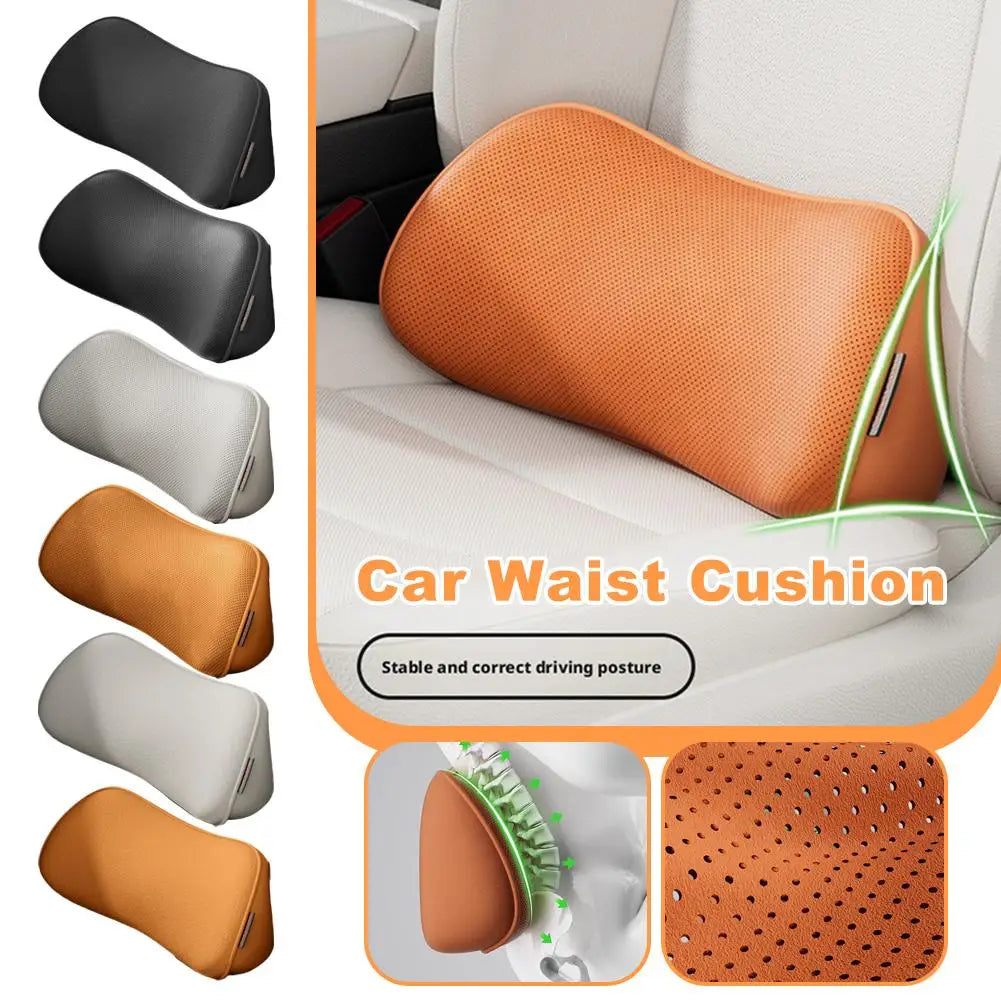 Ergonomisch Lendensteunkussen voor Auto, Antislip en Ademend, Comfortabel en Ondersteunend 1