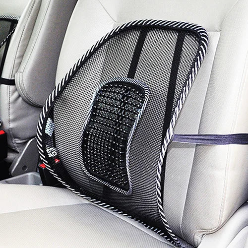 Ergonomisch Rugkussen voor Auto met Massagefunctie en Ventilatie, Zwart 6