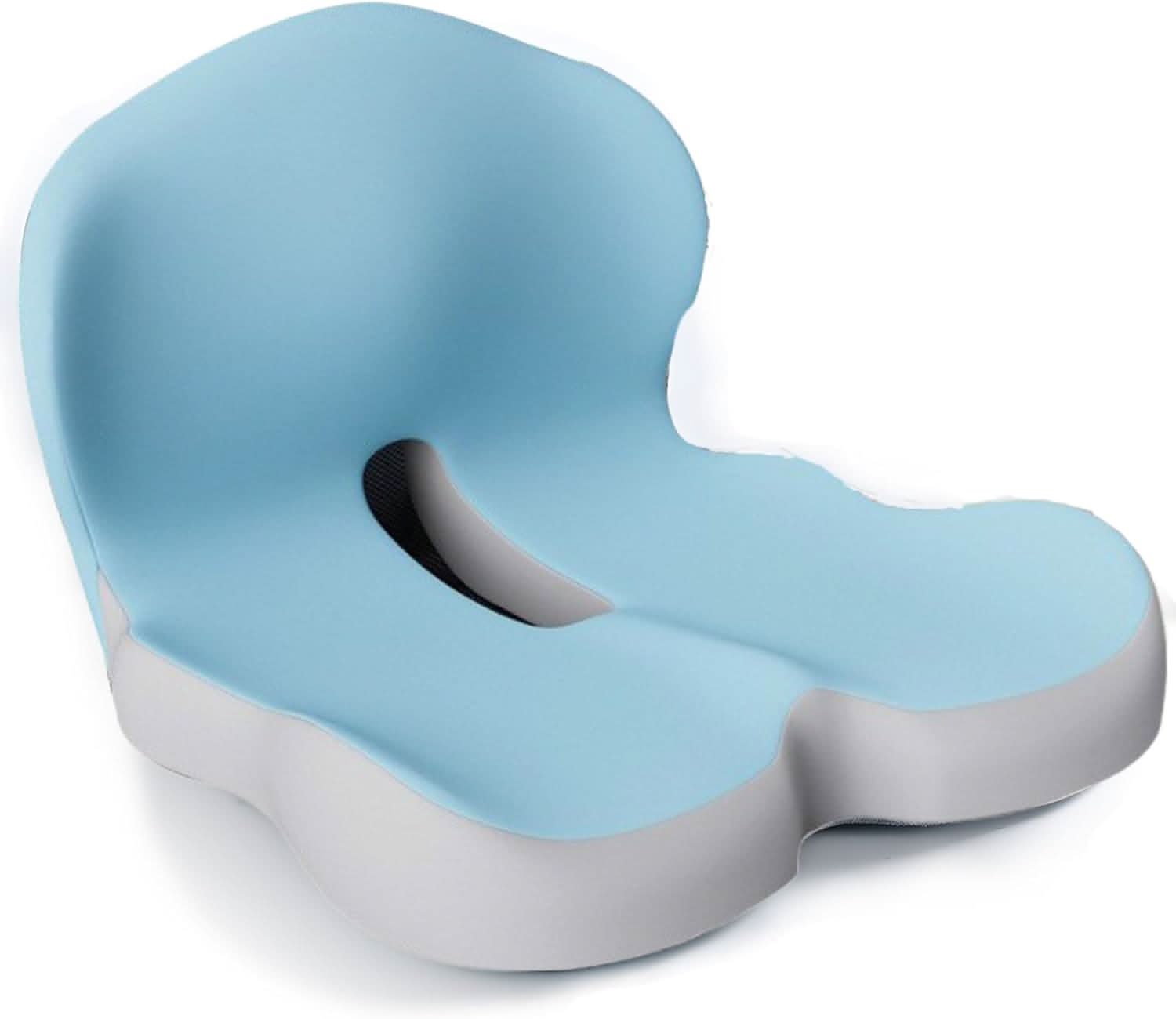 Coussin d'assise – Forme ergonomique avec mousse à mémoire respirante et dessous antidérapant
