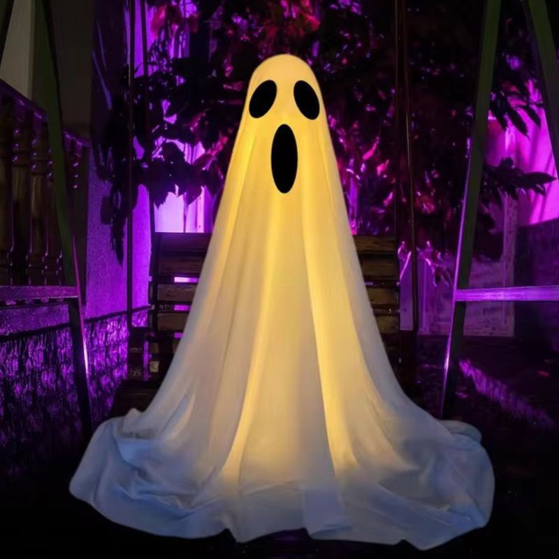 EtherealSpirit | Spookachtige sfeer met zijden stof en LED-verlichting 3