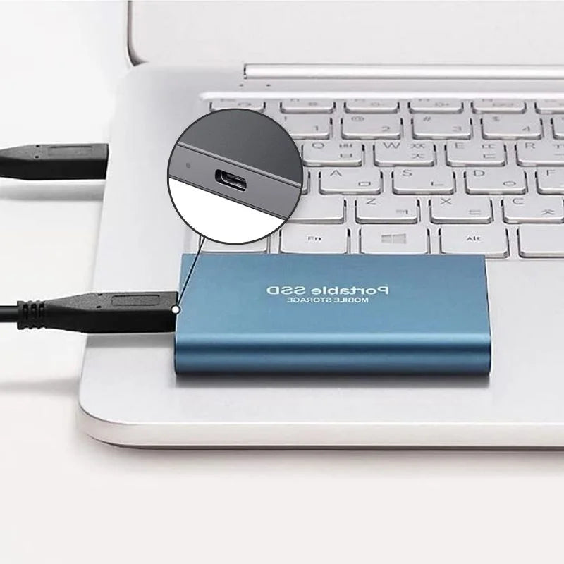 Externe SSD Festplatte USB – Tragbare Datenspeicher 7
