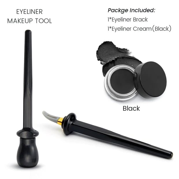 Eyeliner Stift mit Präzisionsspitze, wischfest und vegan für präzise Linien 10