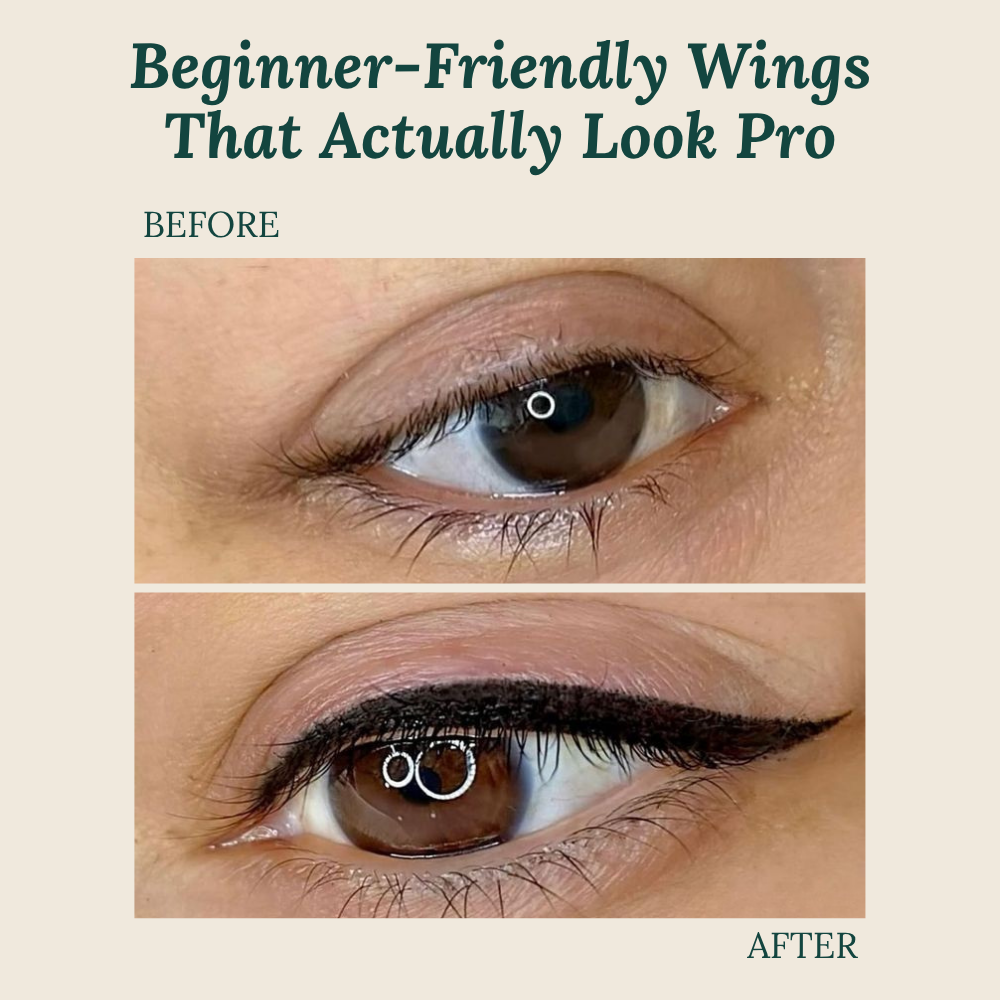 Eyeliner Stift mit Präzisionsspitze, wischfest und vegan für präzise Linien 2