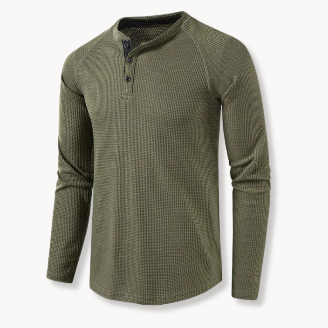 Úzké Henley tričko - Jordan