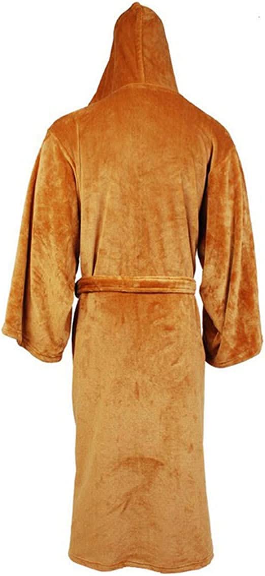 FELIX FLANELL-MANTEL - Flanell-Bademantel für Herren mit extra Komfort und Wärme 3