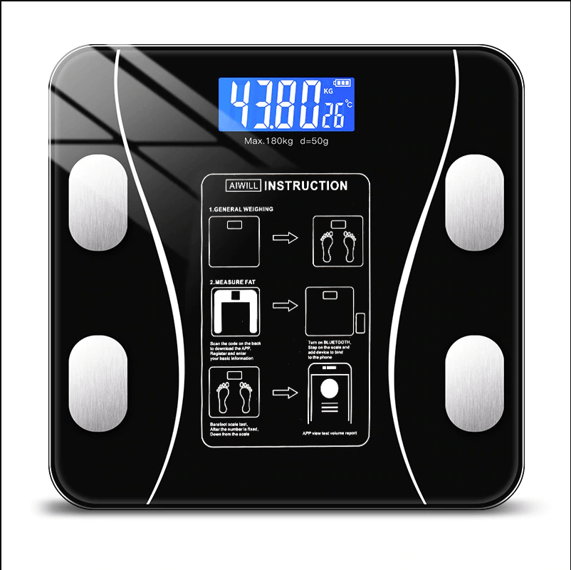 FITSCALE – Intelligente Körperanalysewaage mit App-Anbindung 0