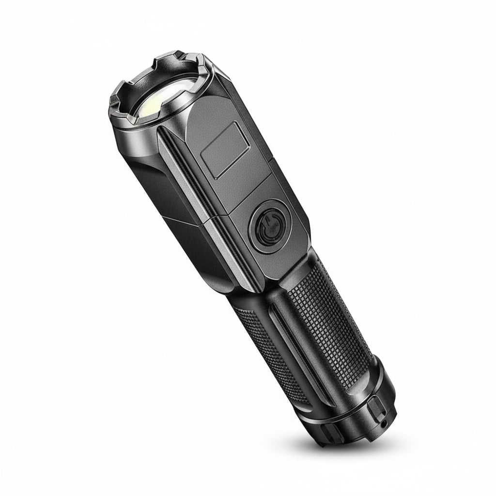 FLASHMAX – Leistungsstarke, wasserdichte LED-Taschenlampe mit extrem hoher Reichweite für Outdoor-Aktivitäten und Notfälle 3