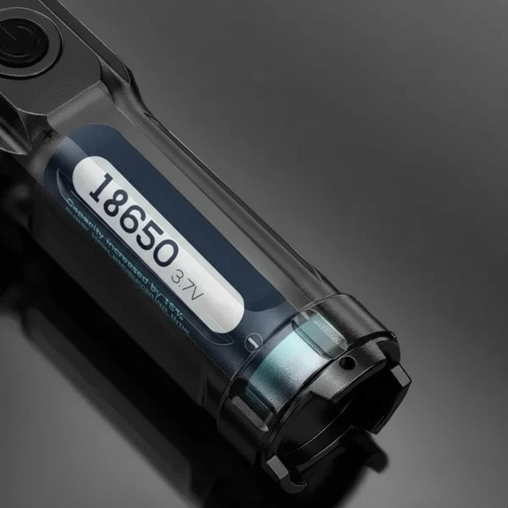 FLASHMAX – Leistungsstarke, wasserdichte LED-Taschenlampe mit extrem hoher Reichweite für Outdoor-Aktivitäten und Notfälle 6