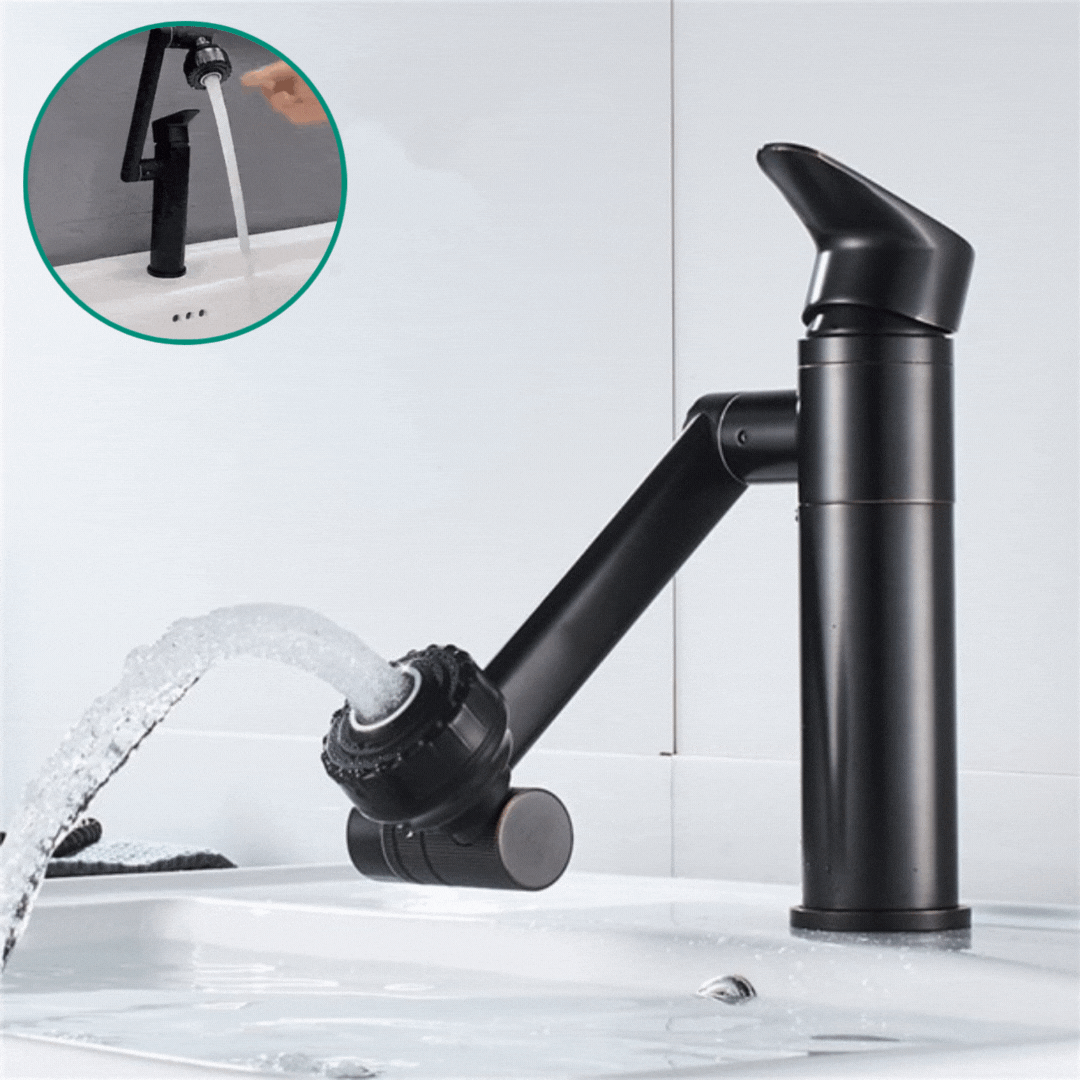 FLEXISPOUT - Flexibler 360°-Wasserhahn mit Sprühfunktion für Waschbecken 2