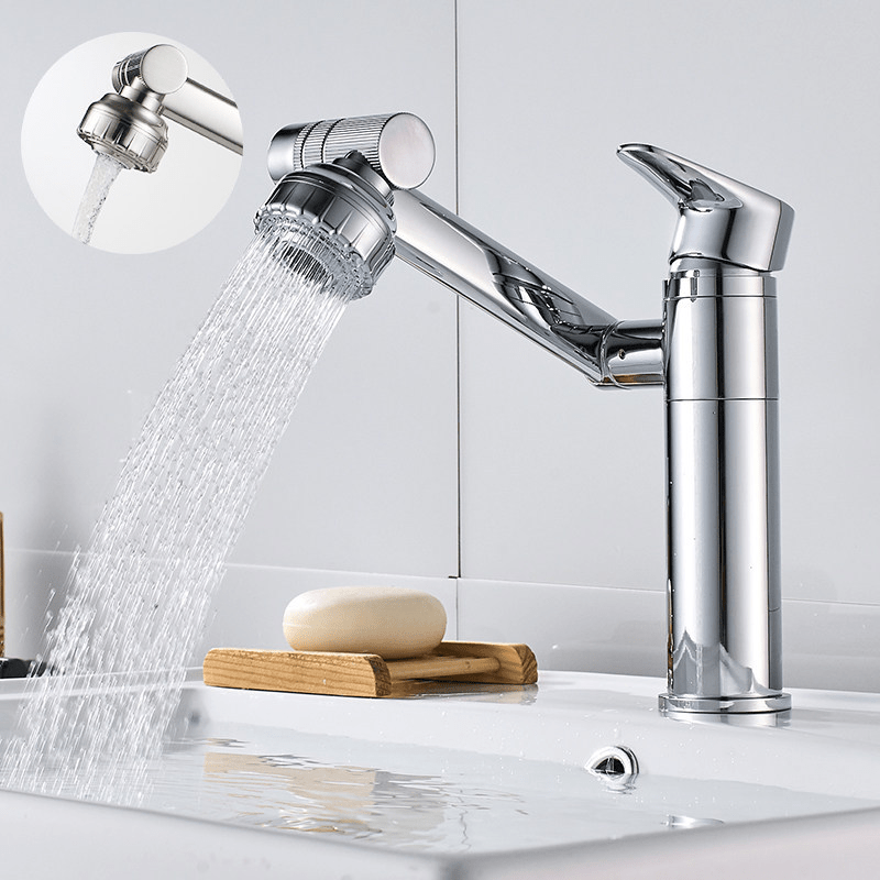 FLEXISPOUT - Flexibler 360°-Wasserhahn mit Sprühfunktion für Waschbecken 3
