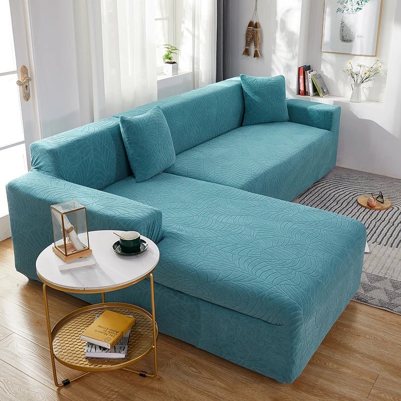 Sofabezug für L-Form Sofas – Passgenauer Schutz & Waschbares Polyesterdesign
