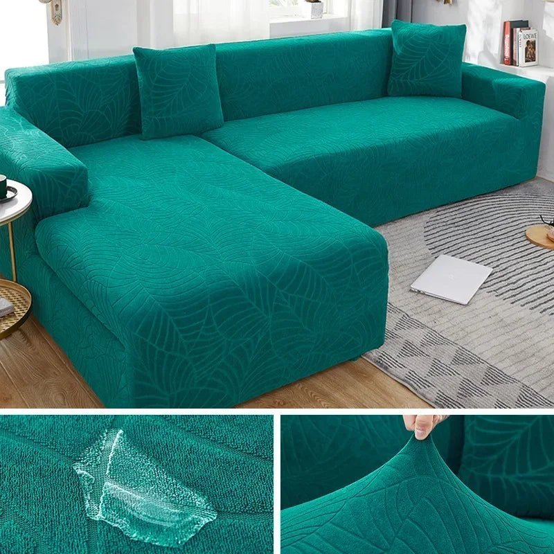 Sofabezug für L-Form Sofas – Passgenauer Schutz & Waschbares Polyesterdesign