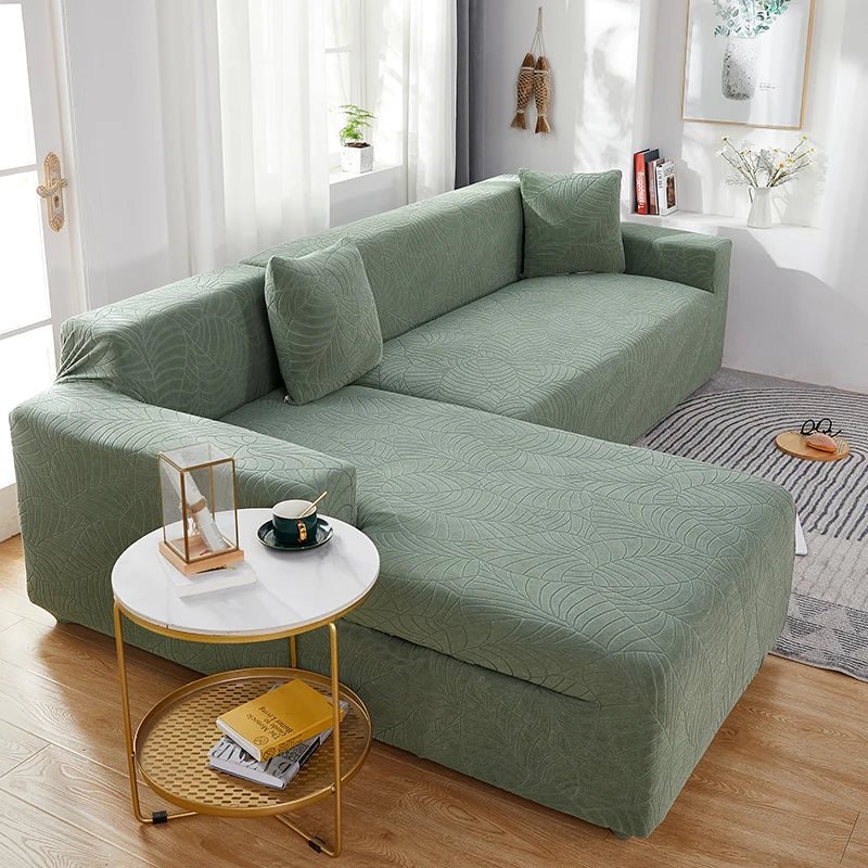 Sofabezug für L-Form Sofas – Passgenauer Schutz & Waschbares Polyesterdesign