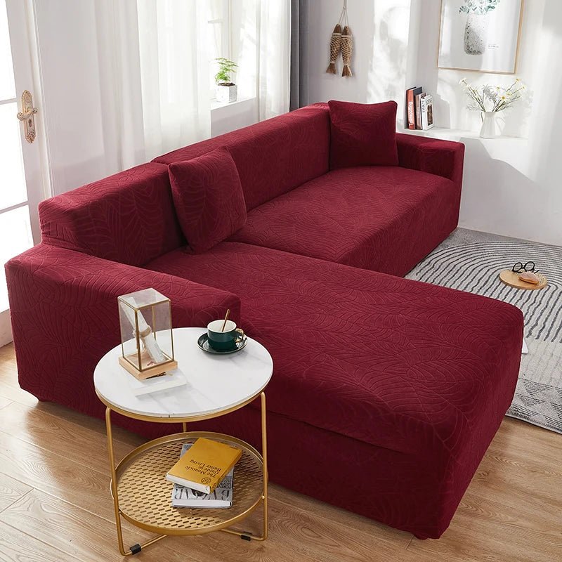 Sofabezug für L-Form Sofas – Passgenauer Schutz & Waschbares Polyesterdesign