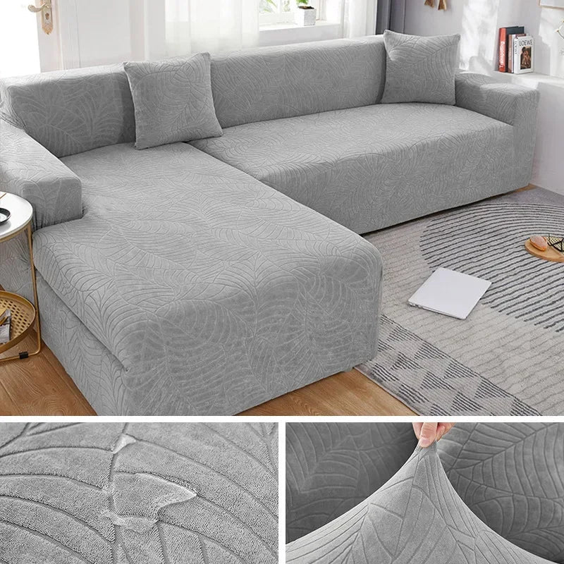Sofabezug für L-Form Sofas – Passgenauer Schutz & Waschbares Polyesterdesign