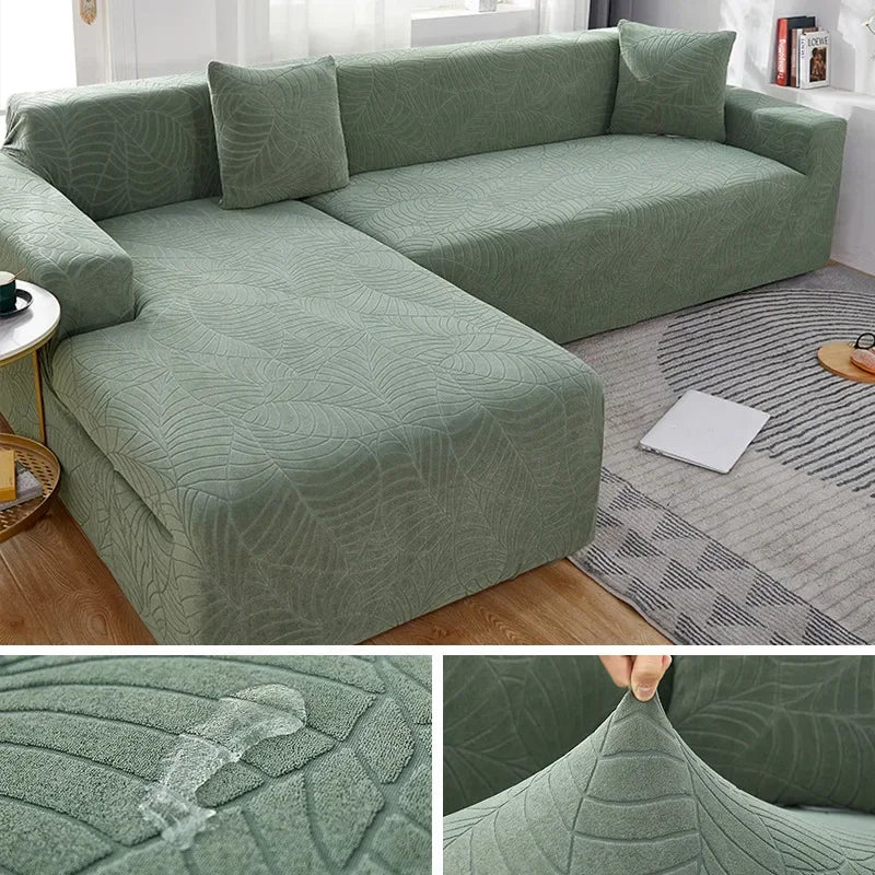 Sofabezug für L-Form Sofas – Passgenauer Schutz & Waschbares Polyesterdesign