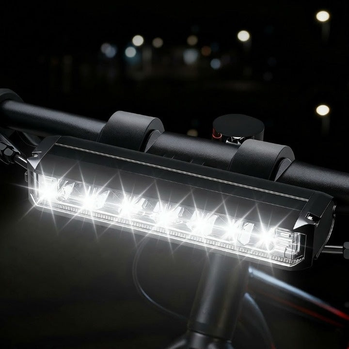 Fahrradlicht LED 1400 Lumen – USB aufladbar und wasserdicht 0