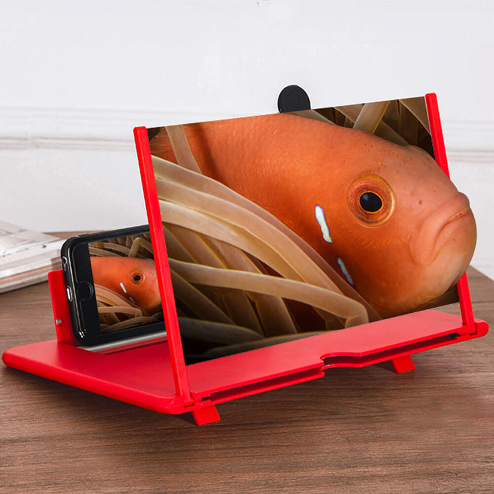 Faltbarer Smartphone Bildschirmvergrößerer bis 7 Zoll, augenfreundlich, 3D-HD-Lupe 1