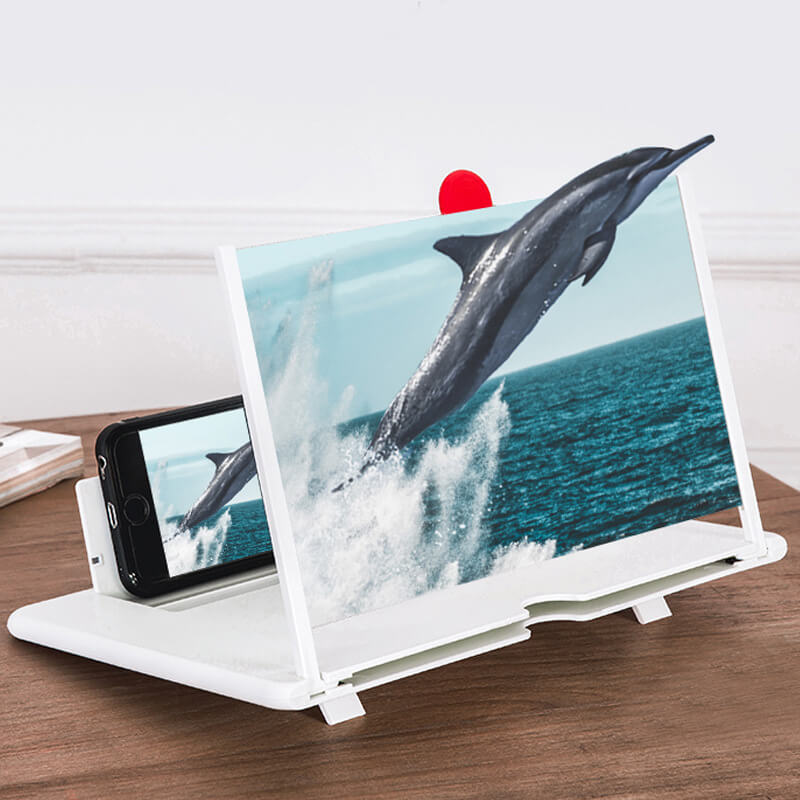Faltbarer Smartphone Bildschirmvergrößerer bis 7 Zoll, augenfreundlich, 3D-HD-Lupe 2