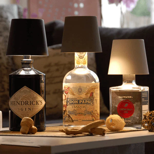 GlowBottle – Stilfuld flaske lampe møder stemningsfuldt miljø