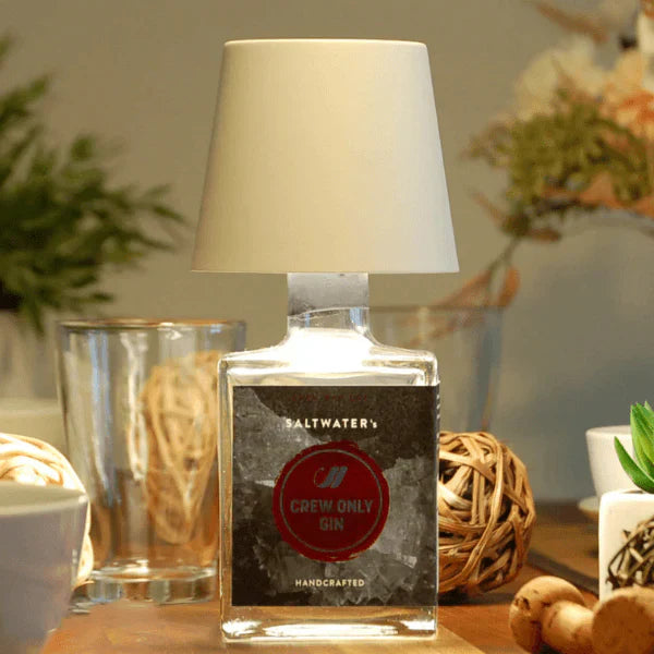 GlowBottle – Stilfuld flaske lampe møder stemningsfuldt miljø
