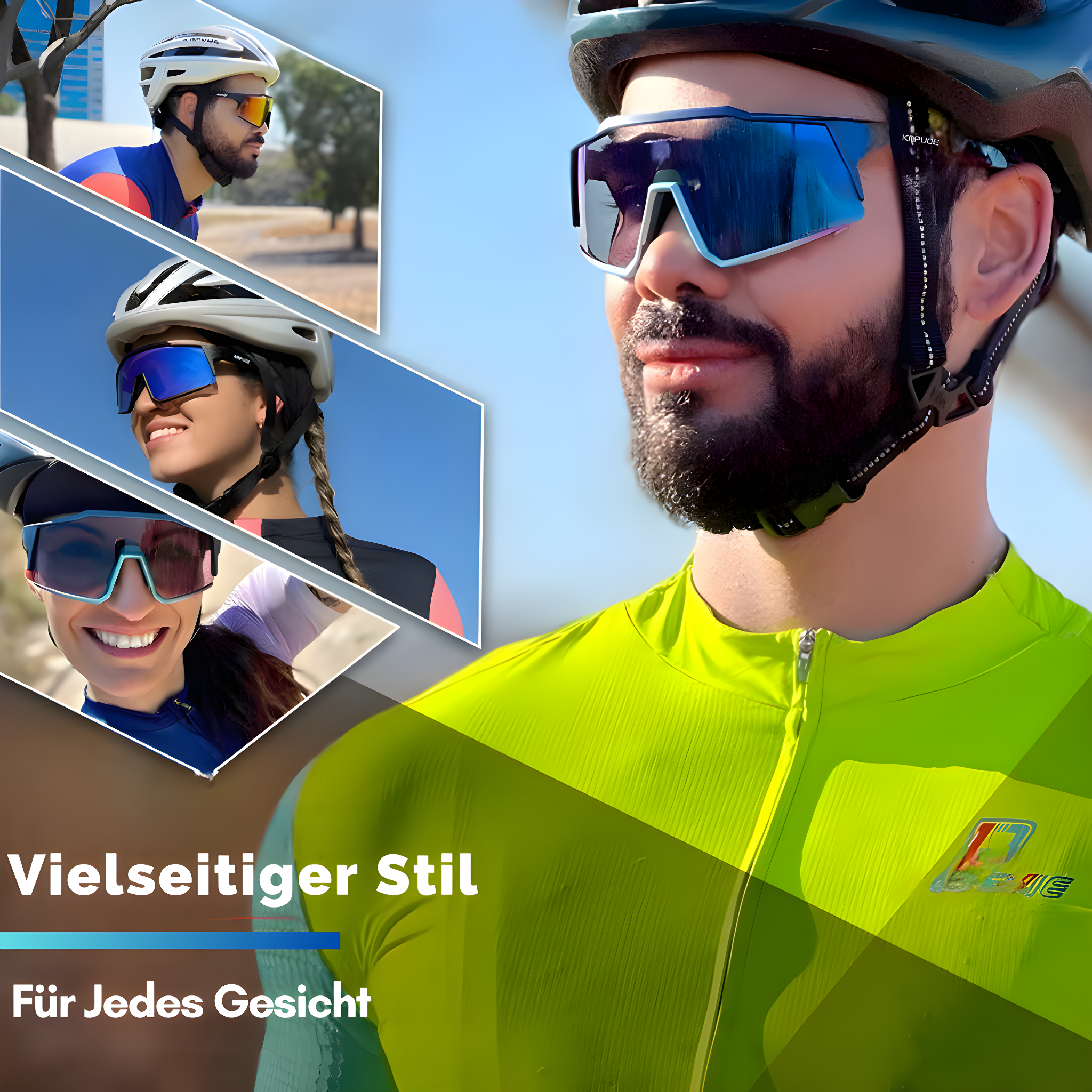 Fortschrittliche Fahrradbrille - VisioPro 2