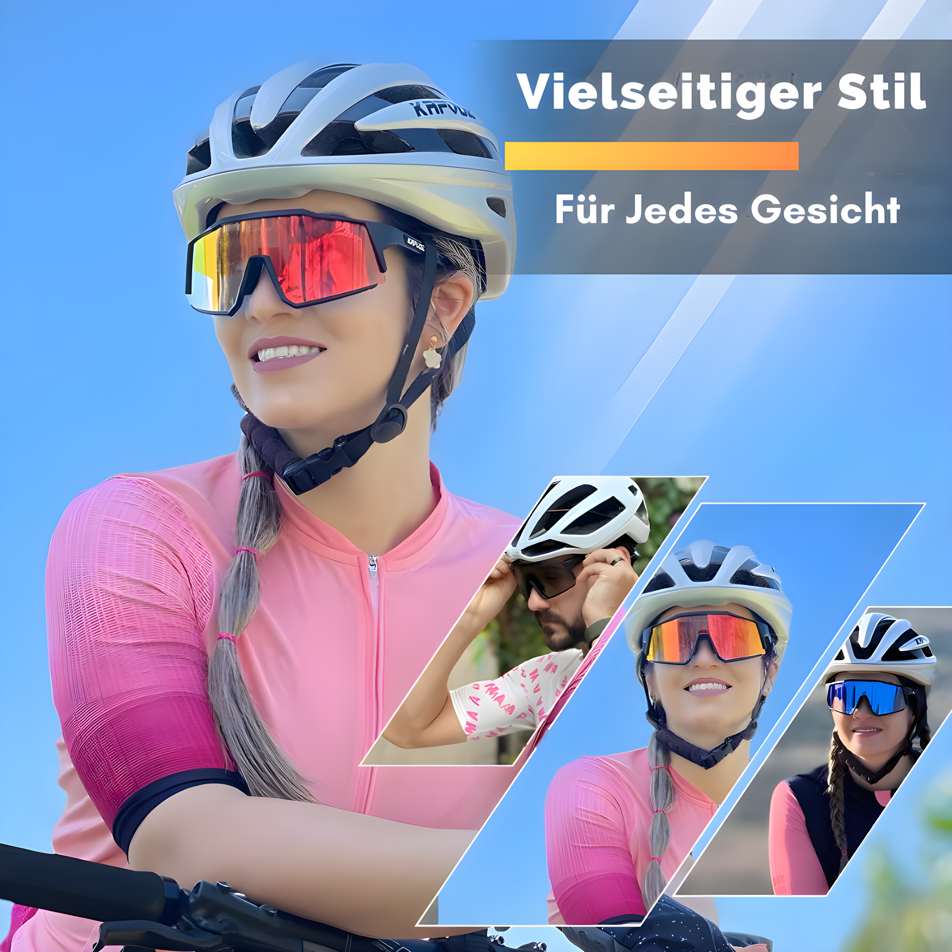 Fortschrittliche Fahrradbrille - VisioPro 3