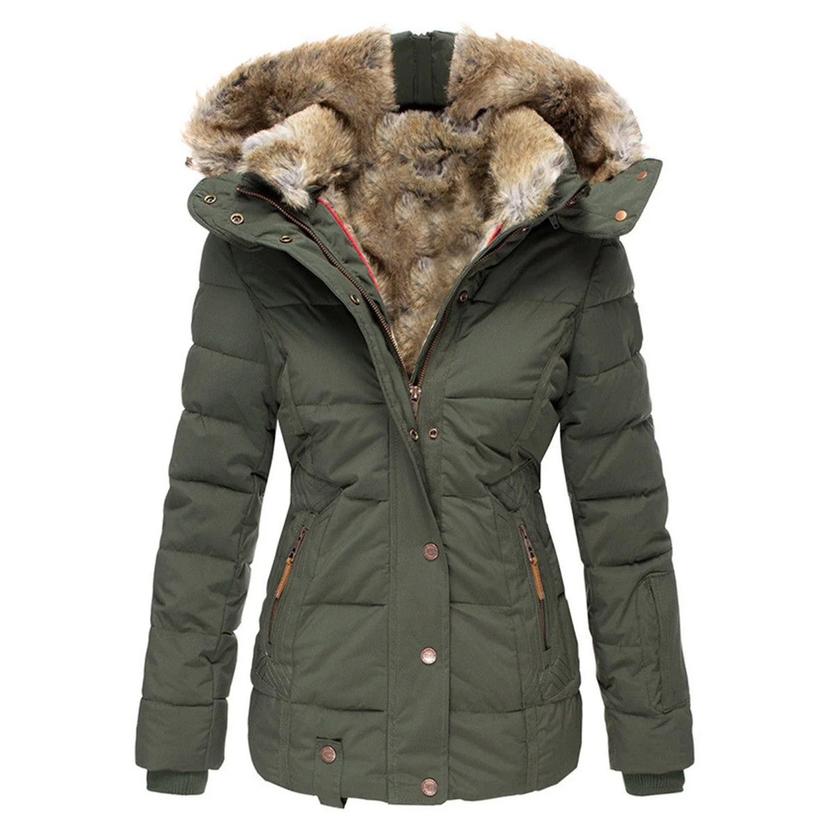 Damen Wintermantel Chic | Eleganter Mantel Für Kalte Tage