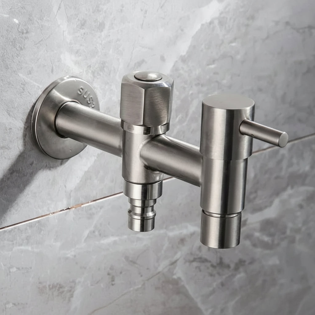 GARDENPRO – Premium-Edelstahl-Außenwasserhahn 0
