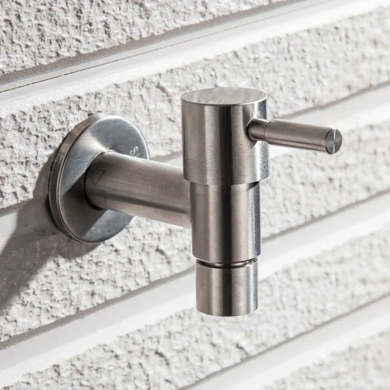 GARDENPRO – Premium-Edelstahl-Außenwasserhahn 2