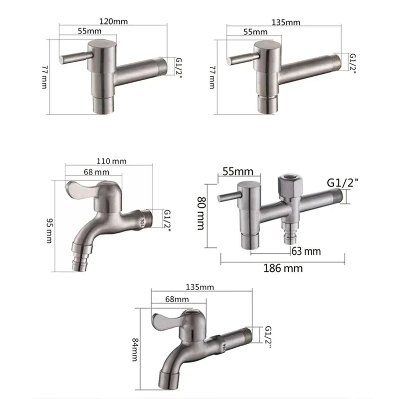 GARDENPRO – Premium-Edelstahl-Außenwasserhahn 7