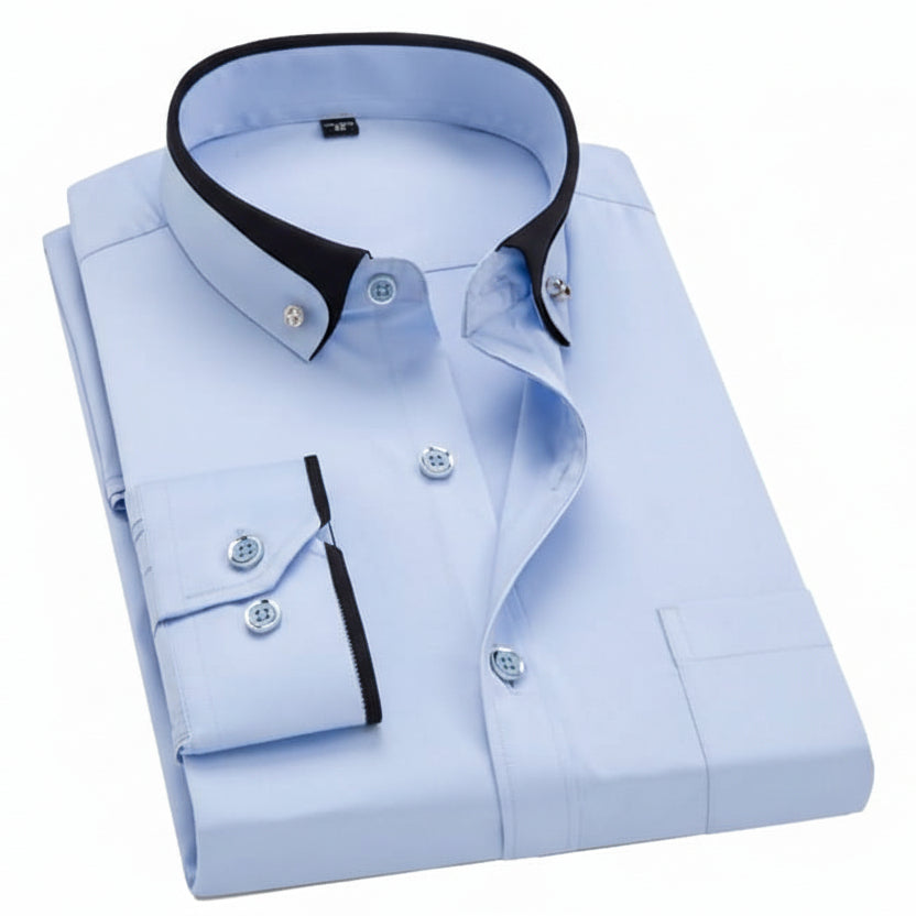 GENTLEFORM SHIRT – Elegantes Langarmhemd für Herren, das Komfort und Stil vereint. 7