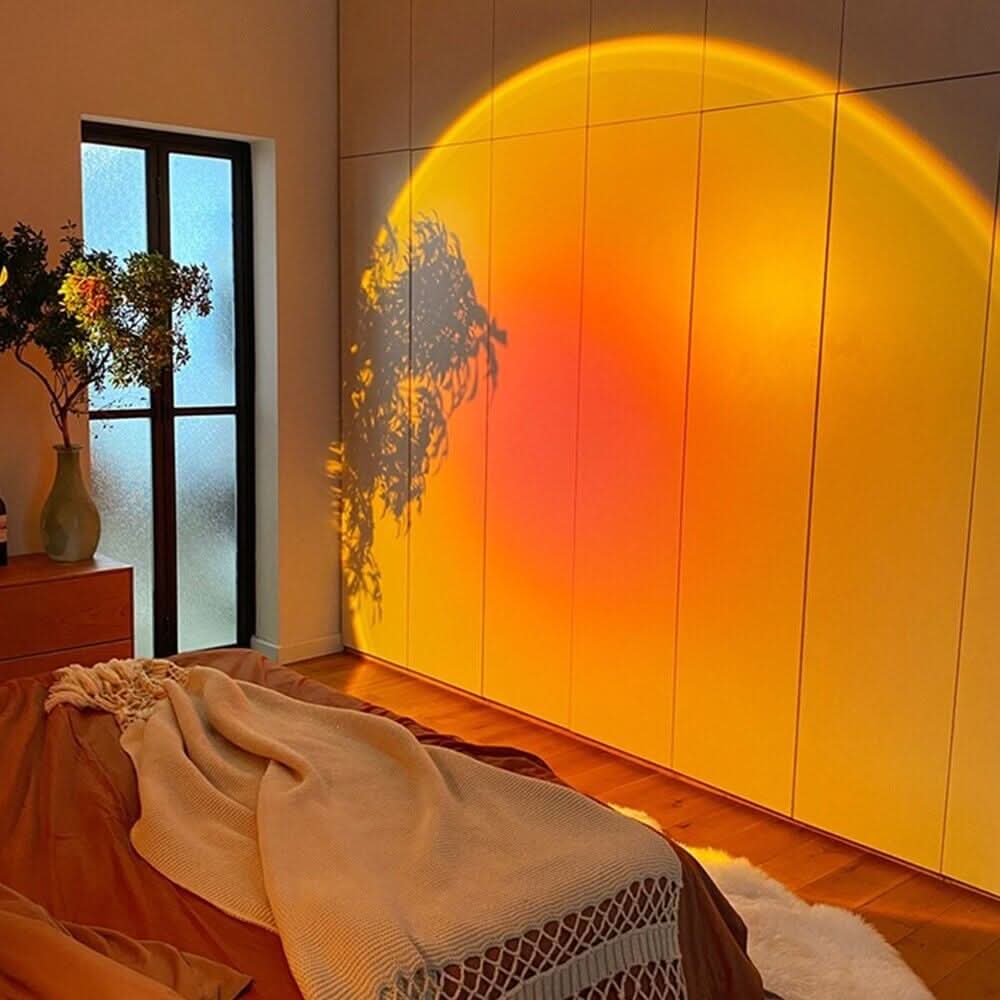 GOLDEN GLOW – Sonnenuntergangslampe für stimmungsvolle Innenbeleuchtung 0