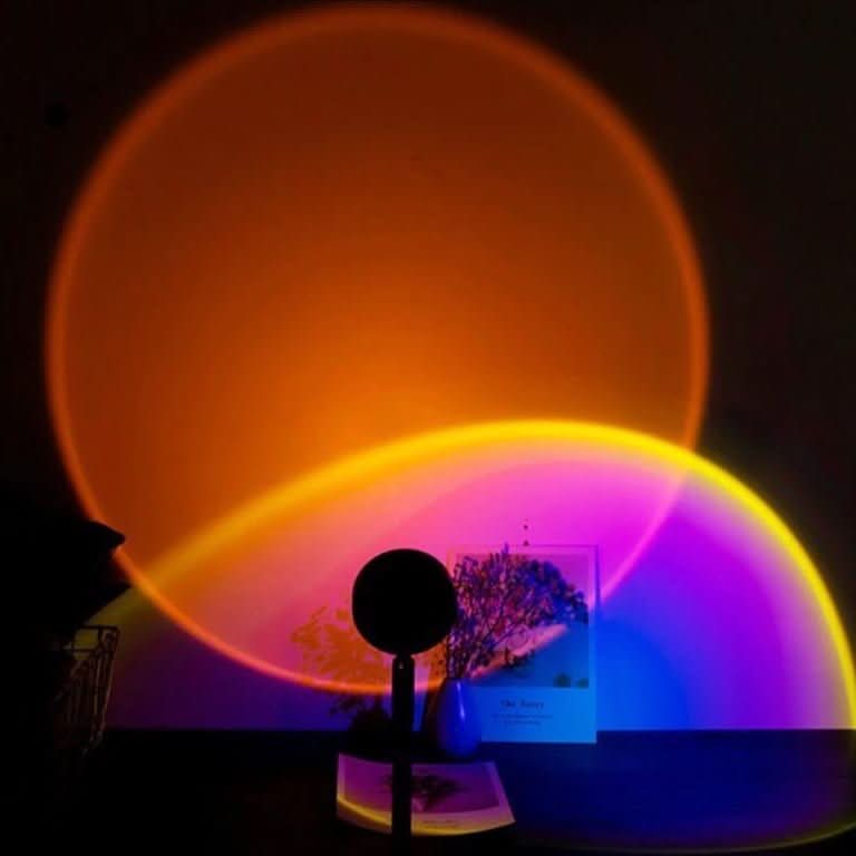 GOLDEN GLOW – Sonnenuntergangslampe für stimmungsvolle Innenbeleuchtung 4