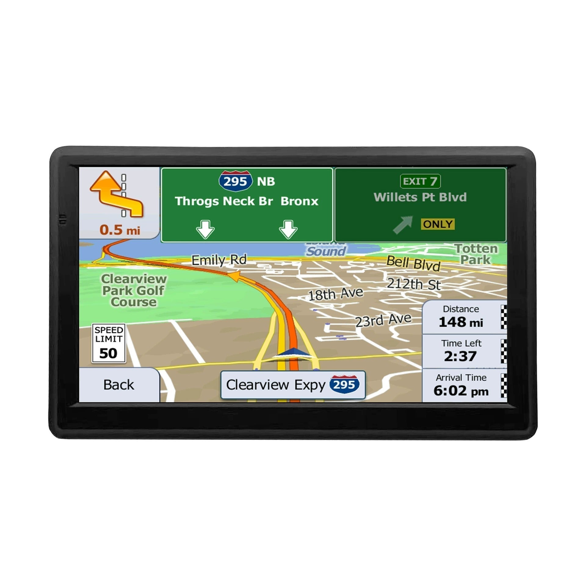 GPS-Navigationssystem für Pkw und Lkw mit 7-Zoll-Display und Europakarten 1