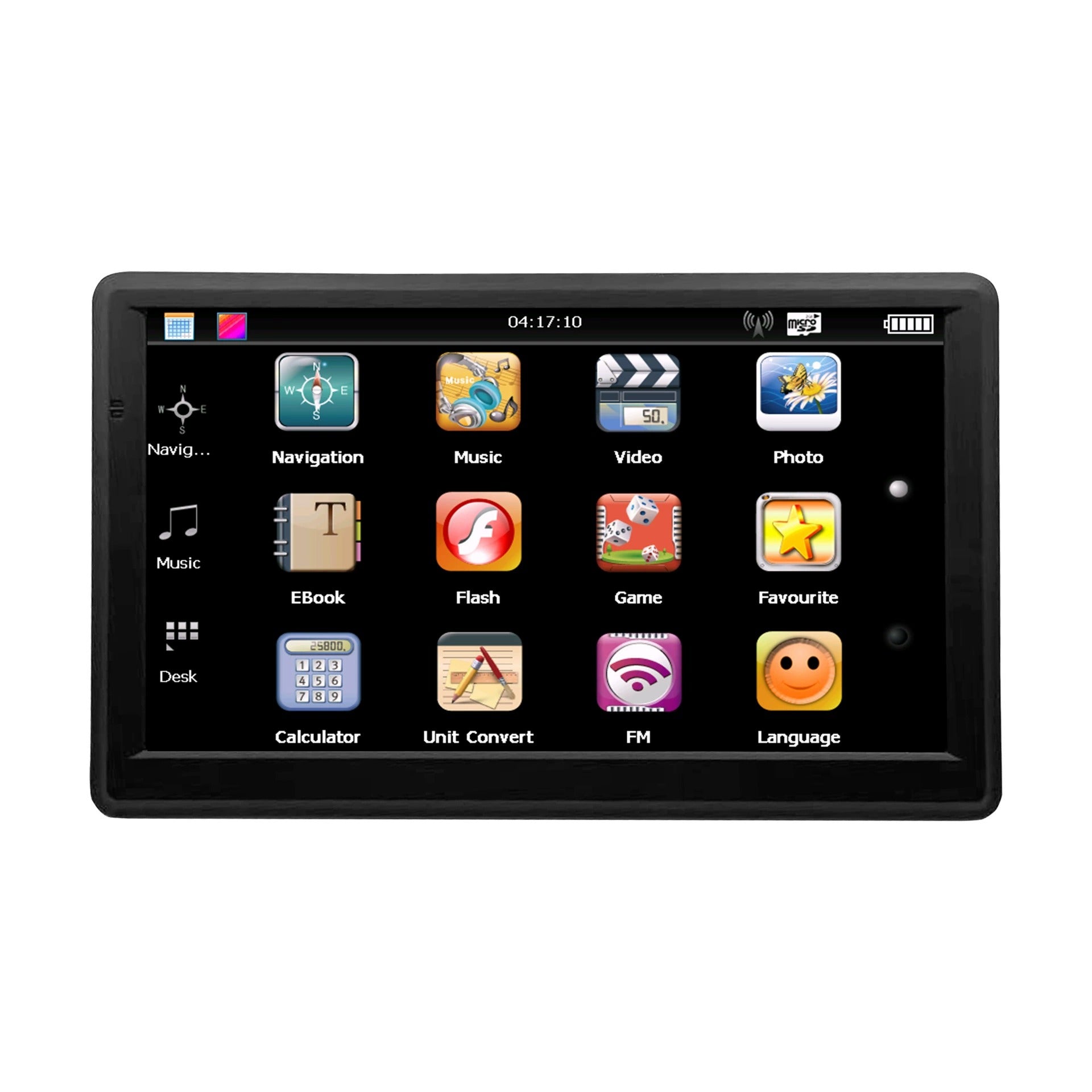 GPS-Navigationssystem für Pkw und Lkw mit 7-Zoll-Display und Europakarten 2
