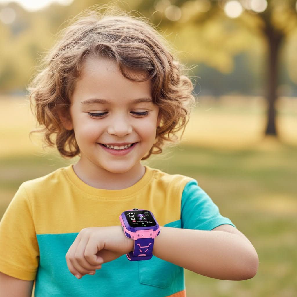 GPS-smartwatch voor kinderen – tweeweggesprekken, SOS-knop en locatiebepaling 3