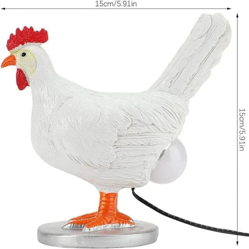 ChickLite Funny Chickens Tischlampe - Niedliche aSphere Beleuchtung für jedes Zuhause
