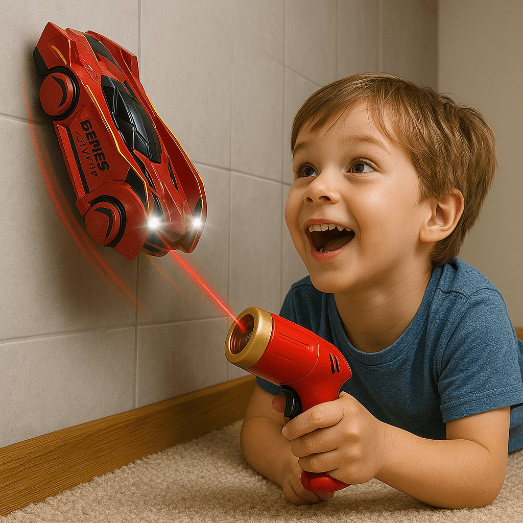 GRAVITYRACER – Lasergesteuertes, wandkletterndes RC-Auto für Kinder 0