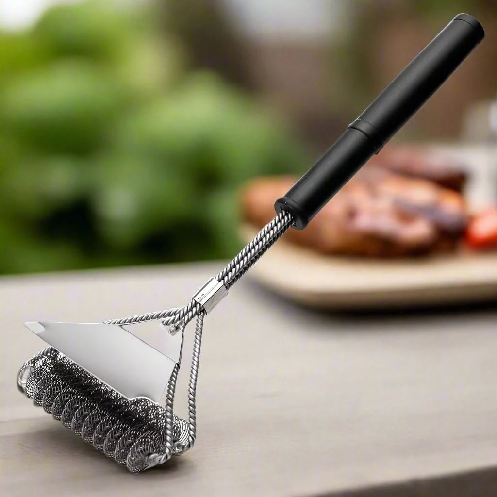 GRILLMASTER – Borstenfreie Grillbürste aus Edelstahl 2