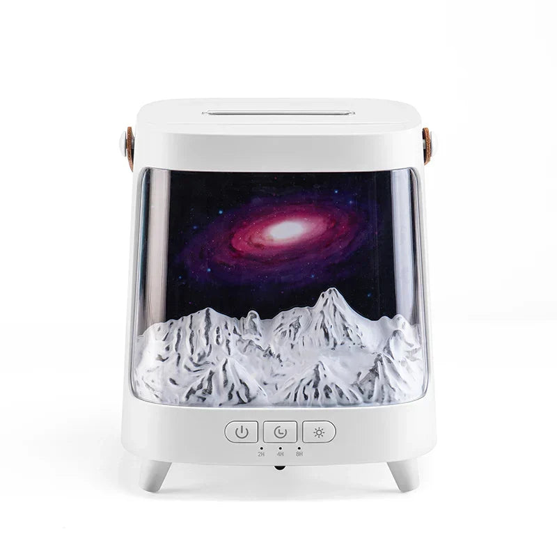 FlamoAir – Diffusore di aroma Galaxy Flame con luce e telecomando