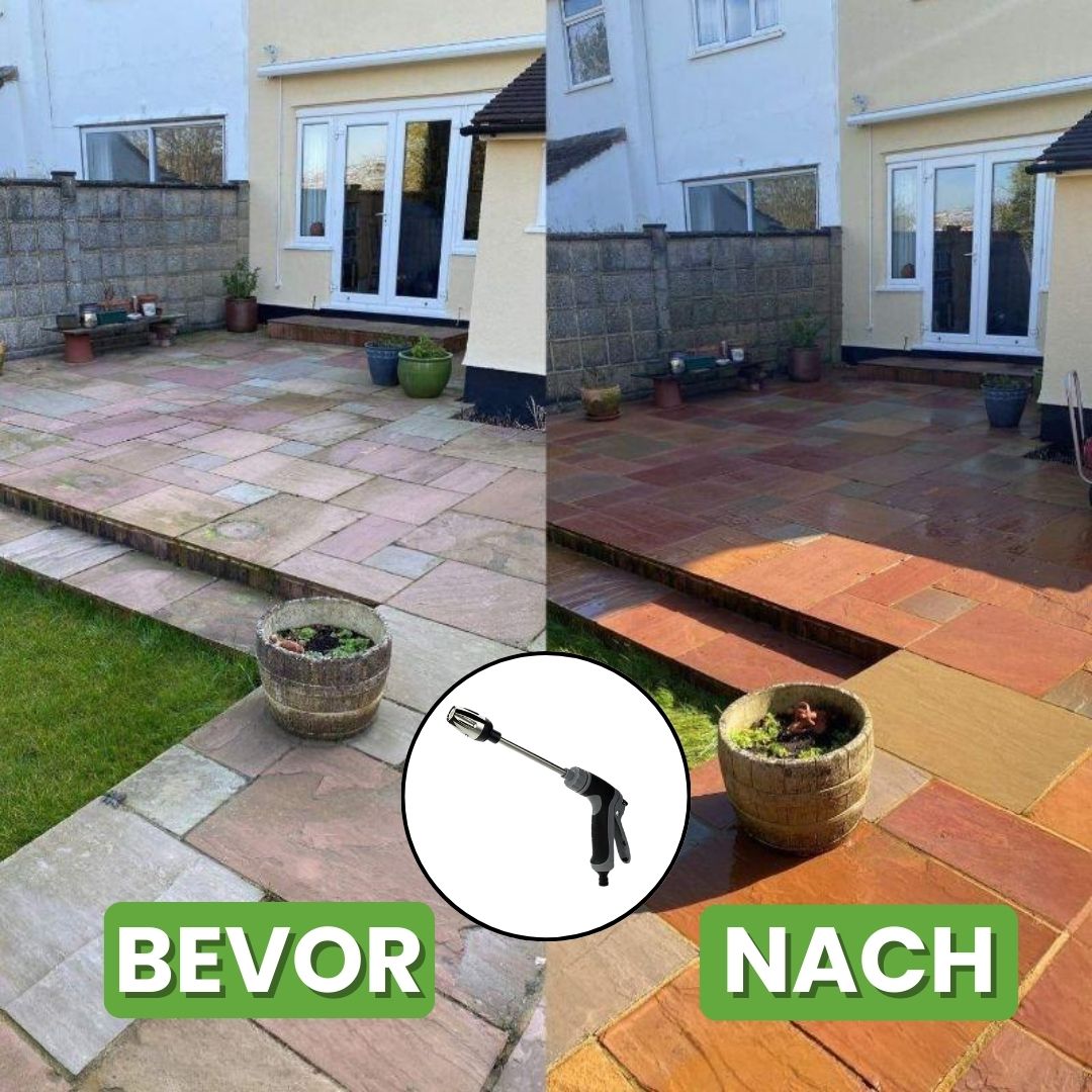 Gartenschlauch-Spritzpistole – Verstellbarer Wasserstrahl & robustes Design 2