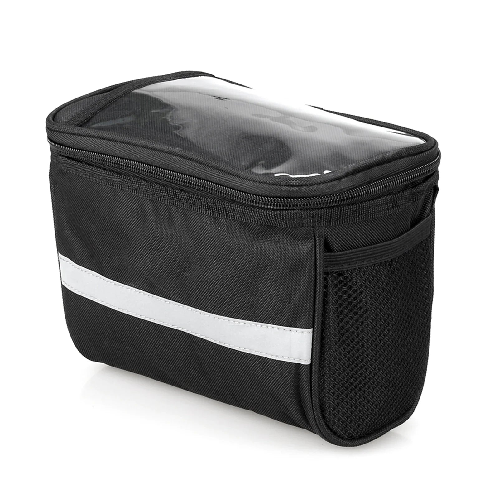 Geïsoleerde Fiets Stuurtas met Reflecterende Strip en PVC Zakje, 600D Polyester 6
