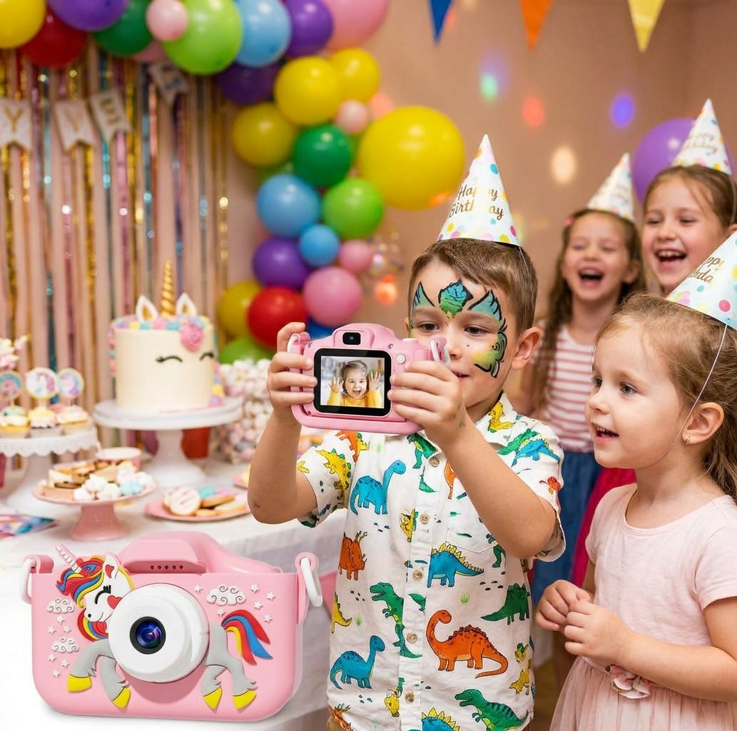 Kindercamera – foto's en video's met 32GB-kaart en ingebouwde accu