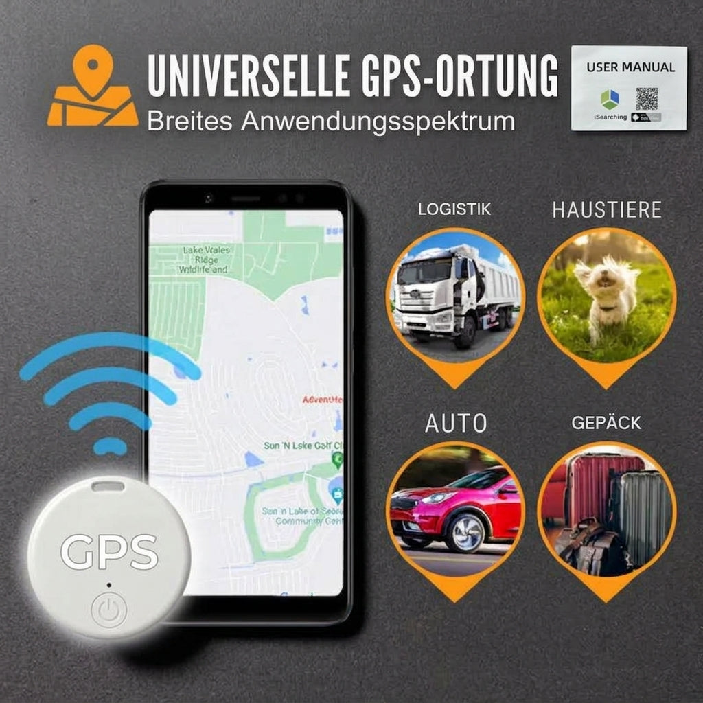 GPS tracker do auta – Magnetický mini tracker s lokalizací pomocí aplikace a alarmem pro vyhledání