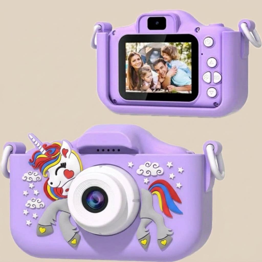 Kindercamera – foto's en video's met 32GB-kaart en ingebouwde accu